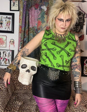 Load image into Gallery viewer, BONE CURSE crop top - Femme cut