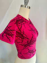 Load image into Gallery viewer, NIGHTCRAWLER Cockroach print Crop Top