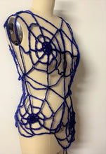 Load image into Gallery viewer, WEBS WE WEAVE Top - Purple Size L/XL