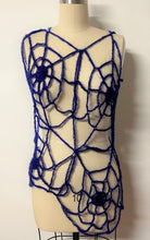 Load image into Gallery viewer, WEBS WE WEAVE Top - Purple Size L/XL