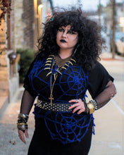 Load image into Gallery viewer, WEBS WE WEAVE Top - Purple Size L/XL