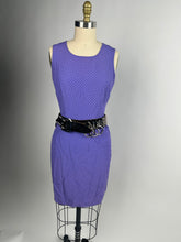 Load image into Gallery viewer, Vintage 80s Polka Dot Sheath Dress Size M
