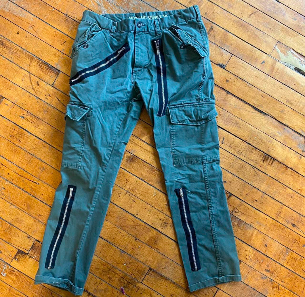 DIY Zipper Pants size 32”