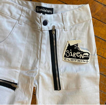 Load image into Gallery viewer, NWT 2000s Zipper Pants by Siren size 27” waist
