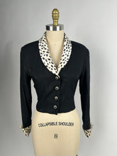 Load image into Gallery viewer, Vintage 80s/ 90s Dalmatian Print Blazer Size Medium
