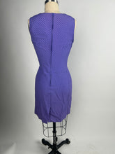Load image into Gallery viewer, Vintage 80s Polka Dot Sheath Dress Size M
