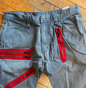 DIY Zipper Pants size 32”