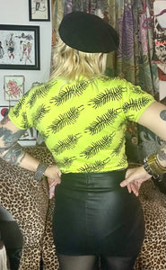 NIGHTCRAWLER Centipede Crop Top