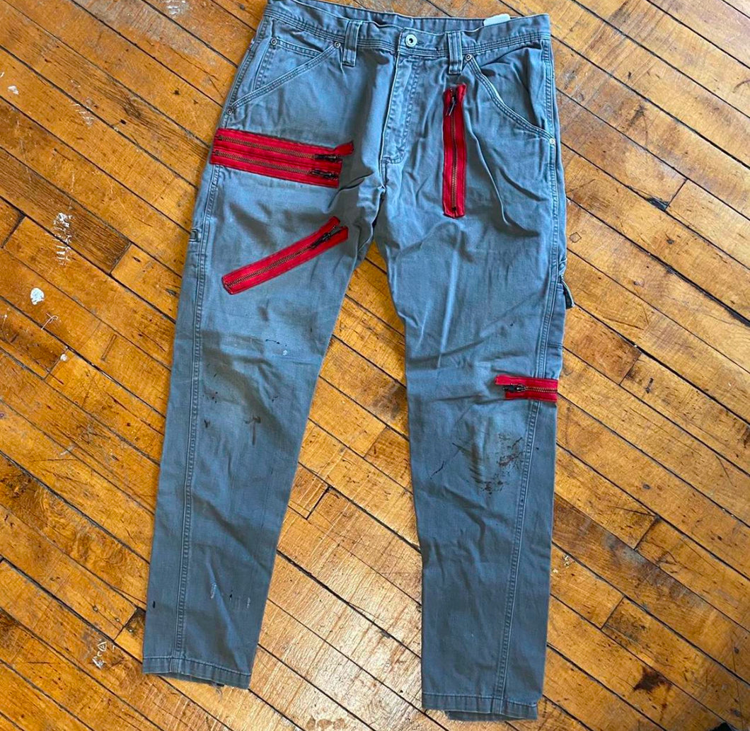 DIY Zipper Pants size 32”