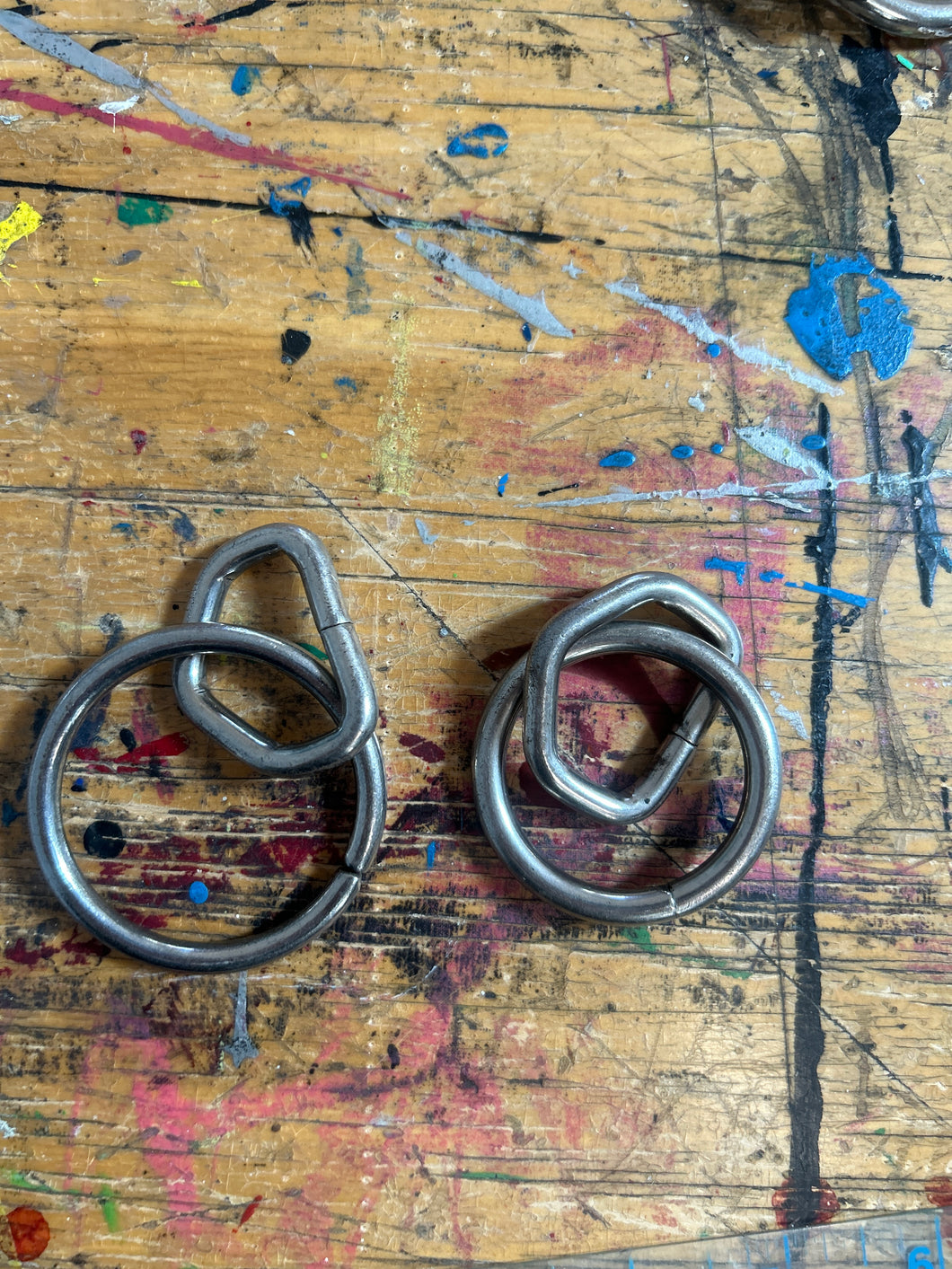 Lot of (9) Bondage Rings